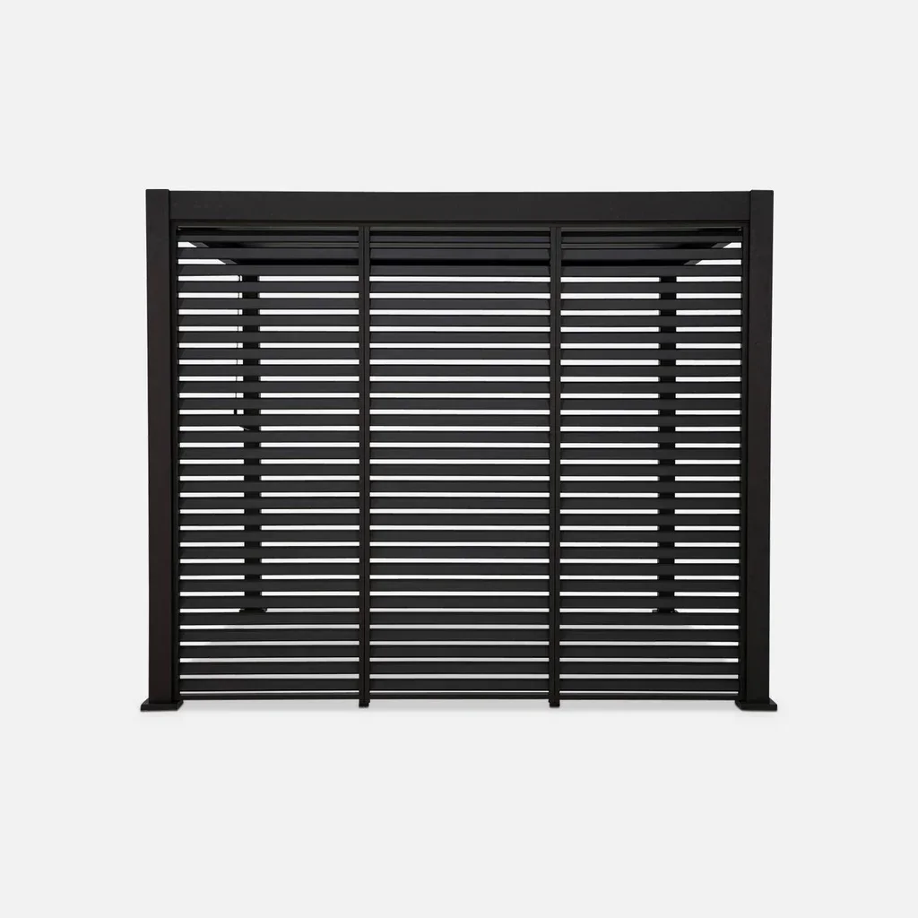 Claustra lames fixes pergola aluminium Triomphe 3m brise-vue protection soleil