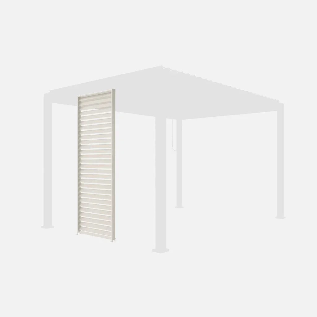Lame orientable 100 cm pergola aluminium bioclimatique Triomphe 3x3m 4x3m 6x3m V2