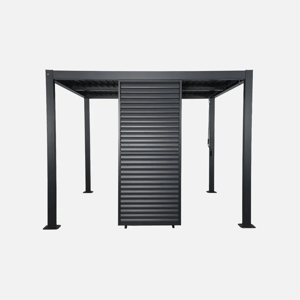 Lames orientables 100 cm pergola bioclimatique Palace aluminium