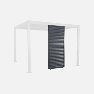Lames orientables 100 cm pergola bioclimatique Palace aluminium