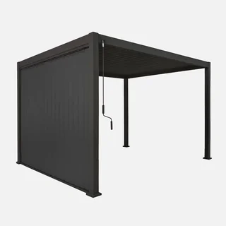 Adjustable Slat Pergola Panel 3m Triomphe Anthracite Aluminium