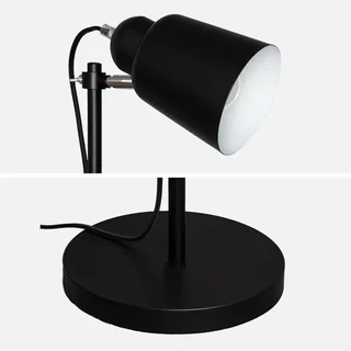 Lampadaire métal design 145 cm - Style industriel contemporain salon