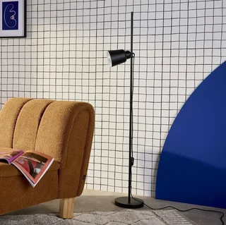 Lampadaire métal design 145 cm - Style industriel contemporain salon