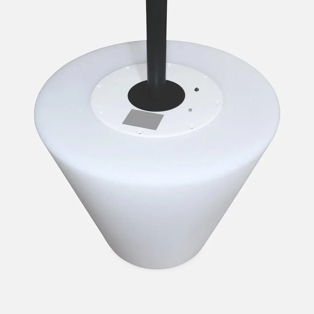 Lampada da Terra Solare LED 150cm Giardino Esterno Ibrida 16 Colori Telecomando