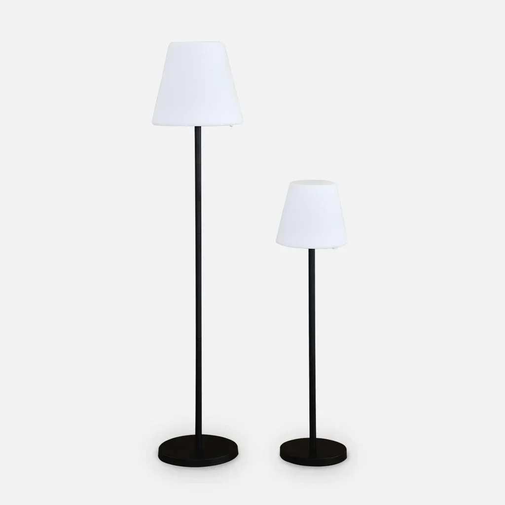 Lampada da Terra Solare LED 150cm Giardino Esterno Ibrida 16 Colori Telecomando