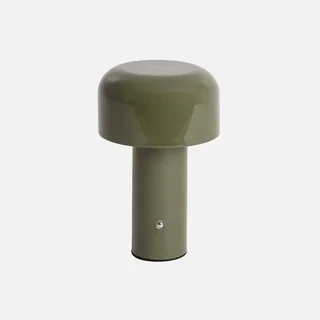 Lampe champignon LED métal Ø13 cm 3 températures lumière rechargeable salon chambre