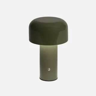 Lampe champignon LED métal Ø13 cm 3 températures lumière rechargeable salon chambre