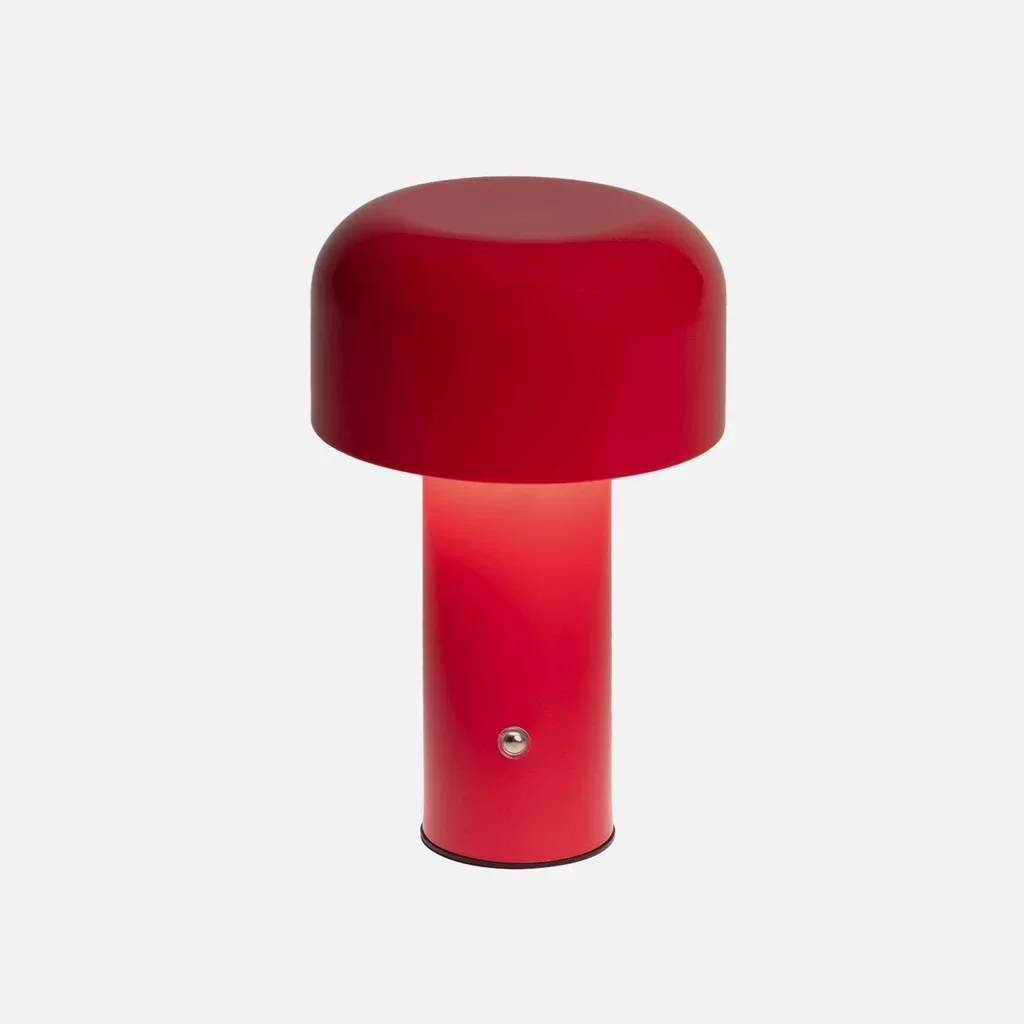 Lampe champignon LED métal design Ø13 cm salon chambre Victor