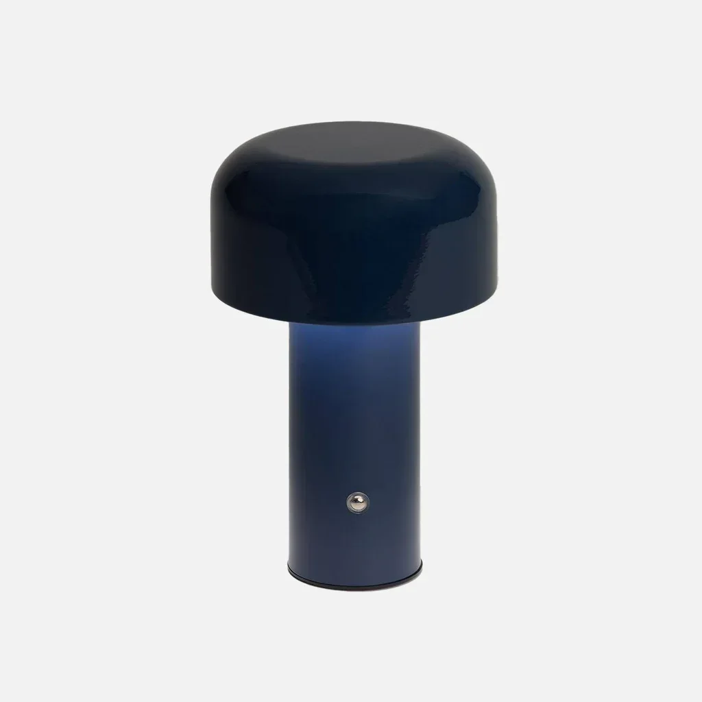 Lampe table LED design champignon métal Ø13cm 3 lumières sans fil Victor