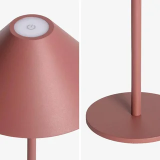 Lampe de chevet LED portable 32 cm tactile sans fil intérieur extérieur