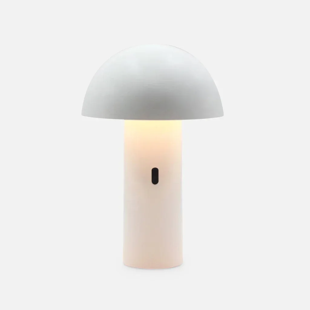 Lampada da comodino portatile wireless testa girevole 28 cm interno esterno