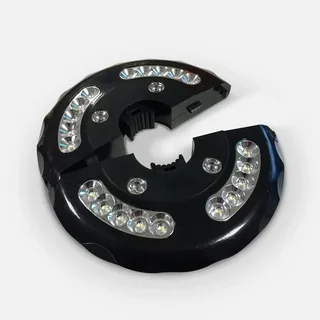 Lampe LED pour parasol de jardin - Éclairage extérieur 3 modes intensité