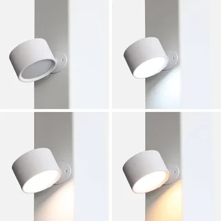 Wireless rechargeable LED pergola lights set of 2 - outdoor touch lighting