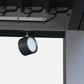 Wireless LED Pergola Lights Rechargeable Set of 2 with Adhesive Base