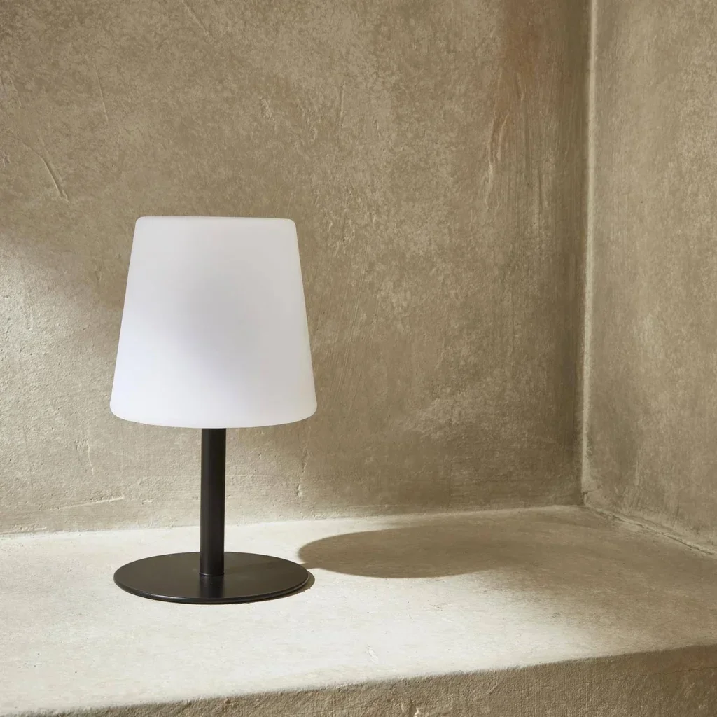 Lampe LED nomade 16 cm intérieur extérieur batterie USB