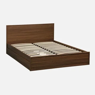 Cama 140x190 cm Kuba con cajones y cabecero de madera
