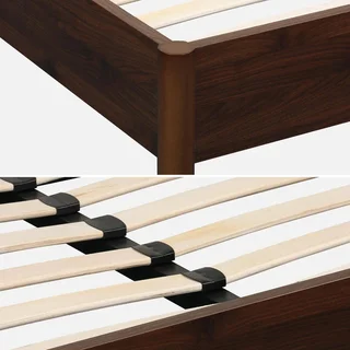 Lit 160x200 cm Harmony bois sommier à lattes scandinave