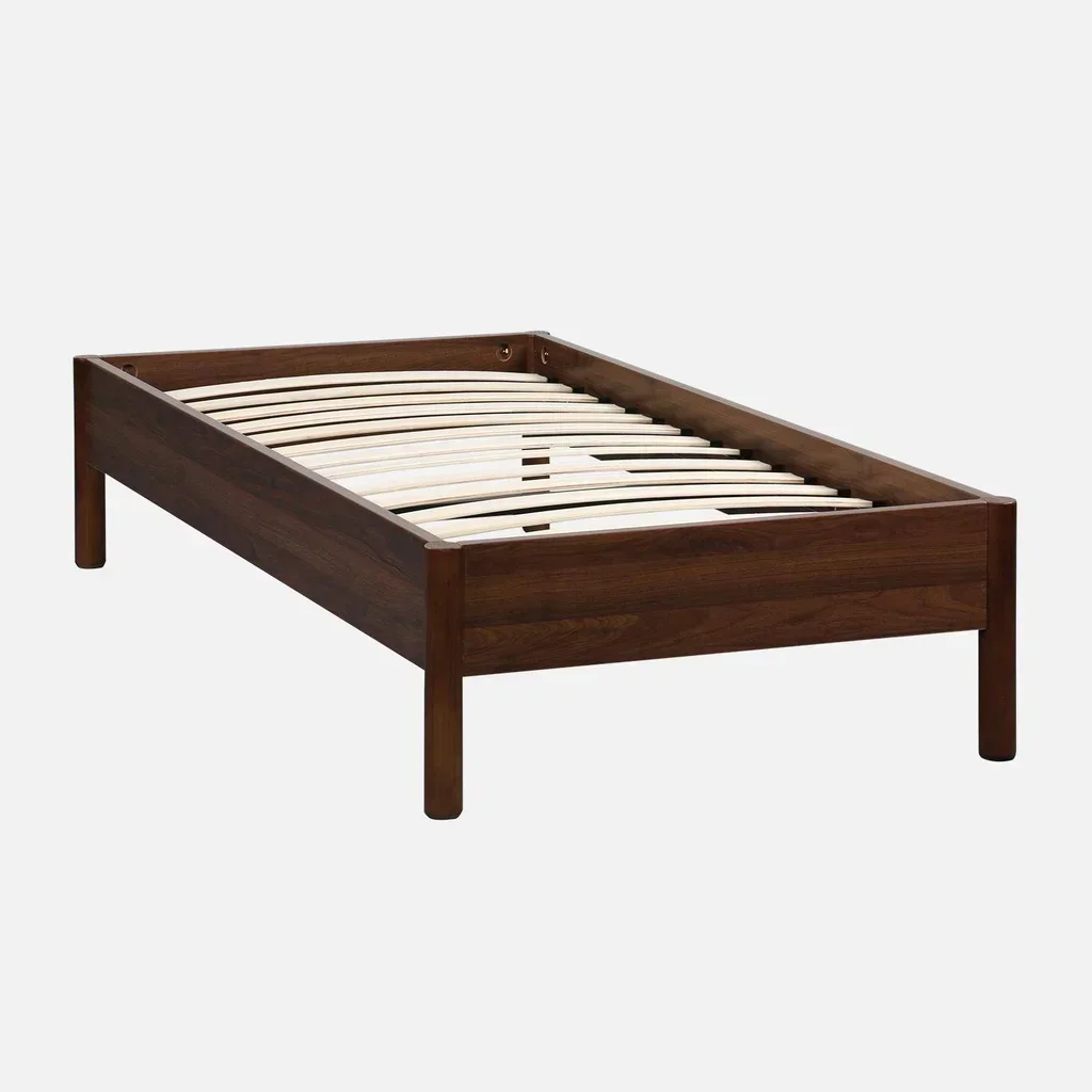 Letto singolo 90x190 cm legno scandinavo Harmony con rete a doghe