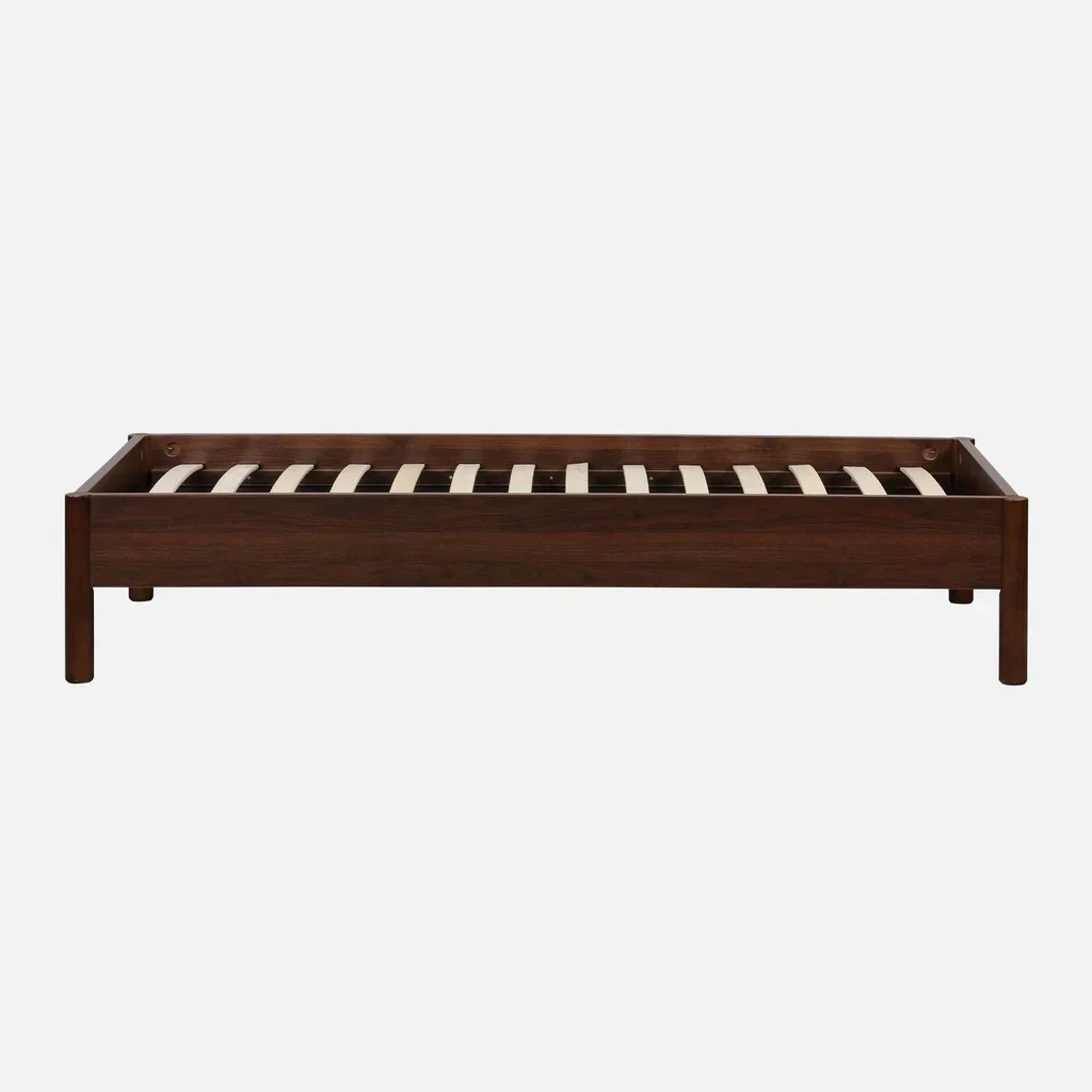 Letto singolo 90x190 cm legno scandinavo Harmony con rete a doghe