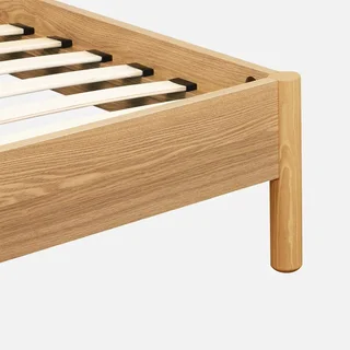 Letto singolo scandinavo 90x190 legno con rete a doghe Harmony