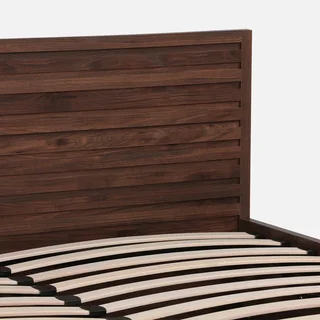 Lit coffre rangement 160x200 bois scandinave Madère