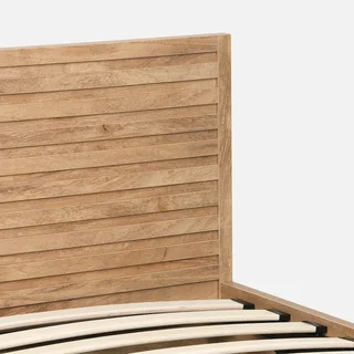 Lit coffre 90x190 cm Madere style scandinave avec rangement intégré