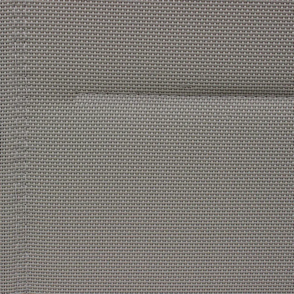 Lot de 2 chaises empilables aluminium jardin design contemporain textilène