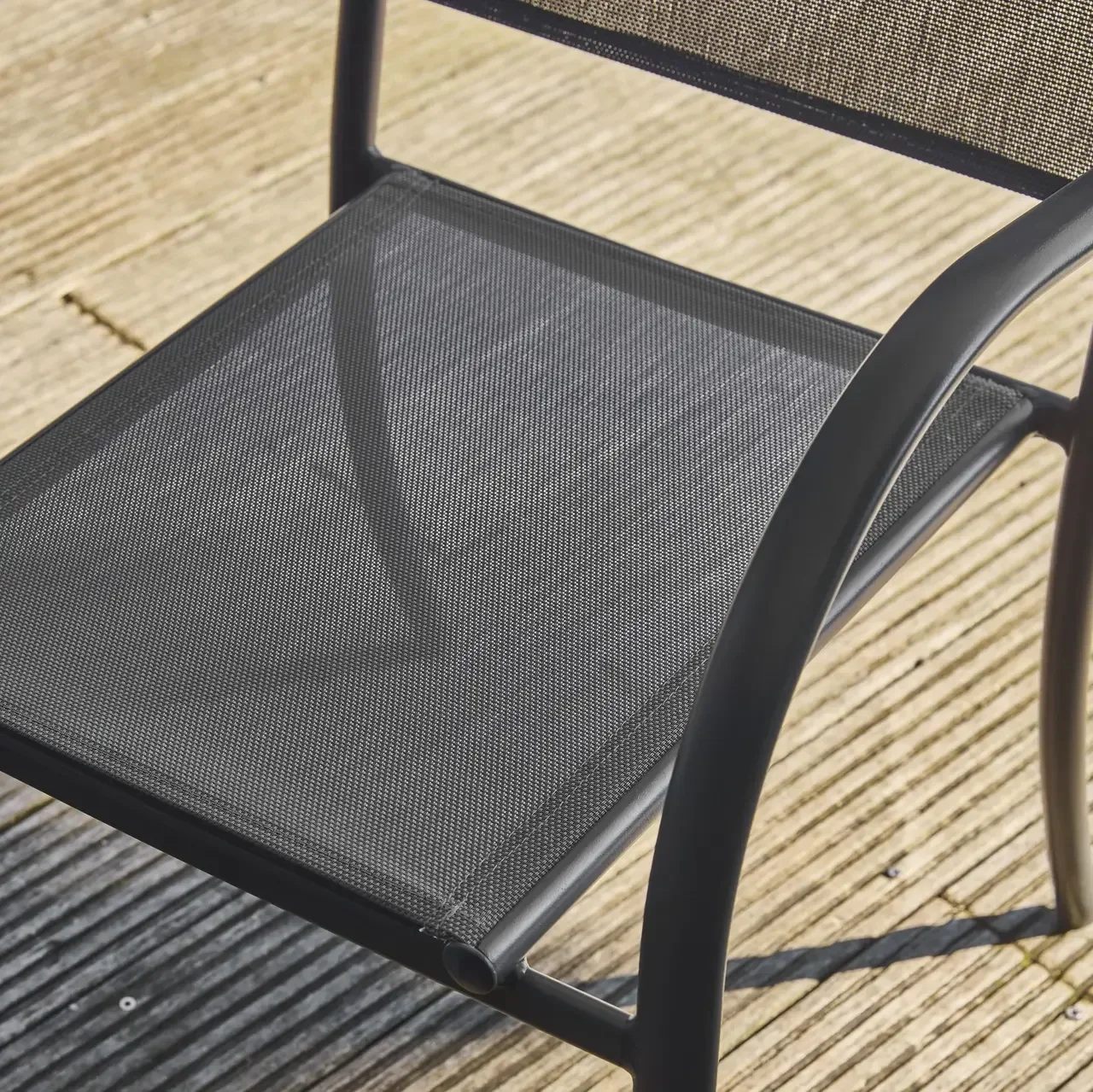 2 fauteuils jardin aluminium Amara design moderne élégant extérieur