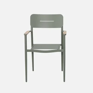 Lot de 2 fauteuils de jardin aluminium textilène confortables et élégants