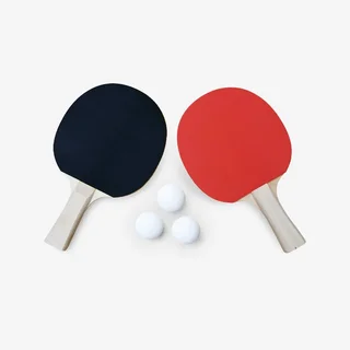 Lot 2 raquettes tennis table 3 balles ping-pong qualité 2 étoiles