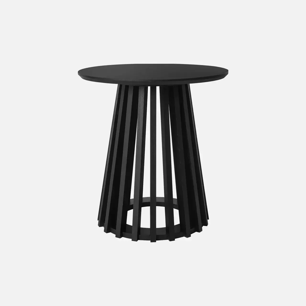 2 tables basses rondes Ø40 et Ø60 cm design bois sapin massif salon contemporain