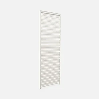 3 lames orientables 130 cm pergola bioclimatique aluminium Triomphe 4m