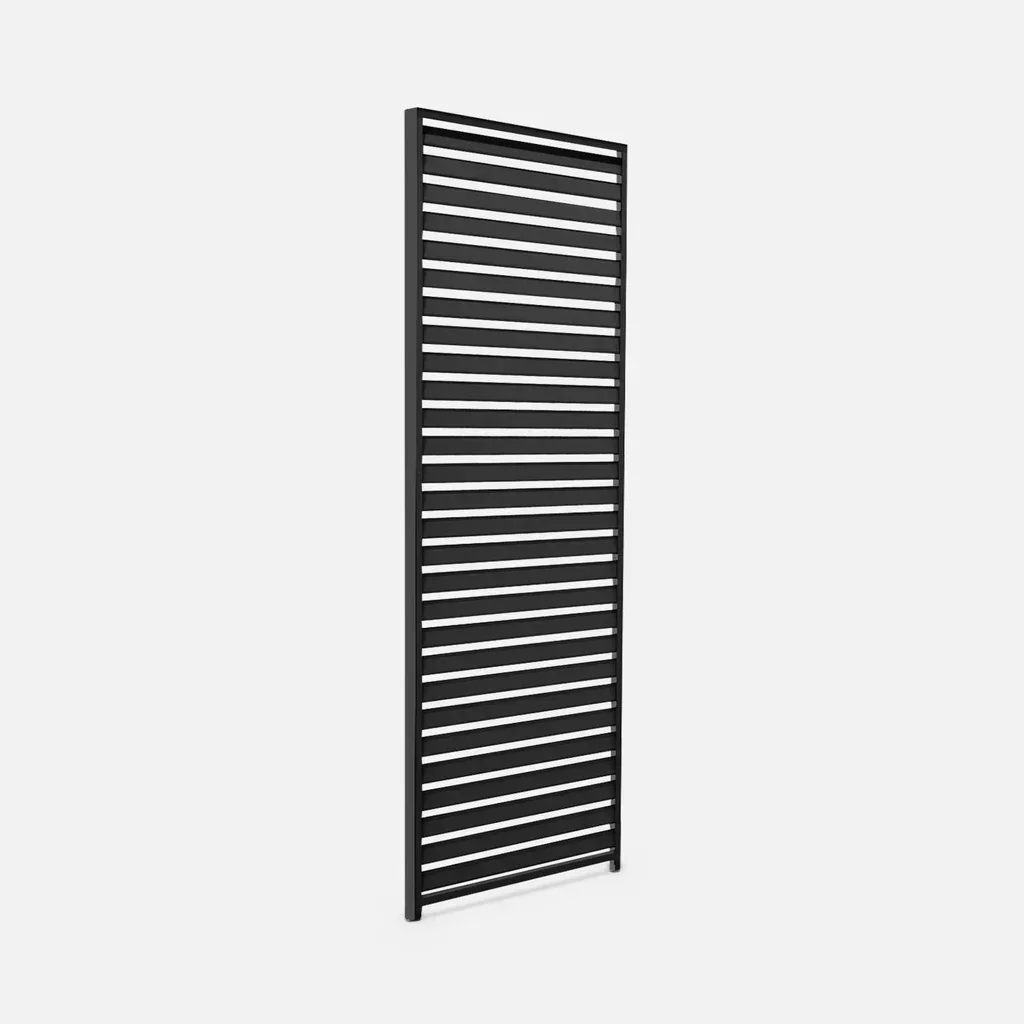 Lot 3 claustras orientables 130cm pergola aluminium Triomphe 4x3m