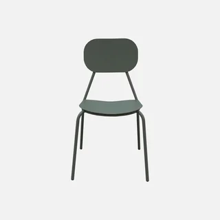 Lot de 4 chaises jardin aluminium Avelia design épuré terrasse