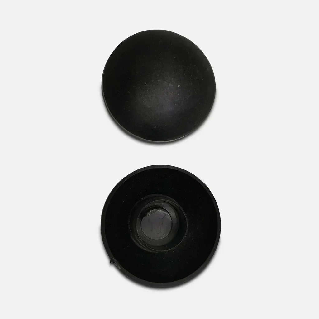 Lot 6 capuchons filet trampoline protection poteaux sécurité noir acier galvanisé