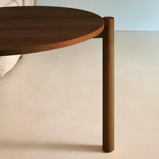Tables basses rondes bois empilables design Harmony salon