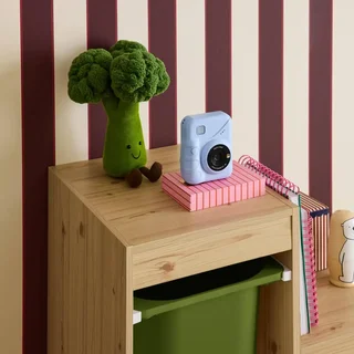 Mueble almacenamiento infantil escalera 6 cajones colores madera Sora