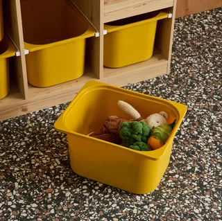 Mueble escalera infantil 6 cajones de madera colores
