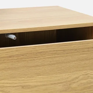 Meuble rangement 3 tiroirs bois Kompo design modulable chêne