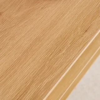 Mueble TV 140 cm Ratán Natural Efecto Madera 2 Puertas Estilo Boho Chic Judith