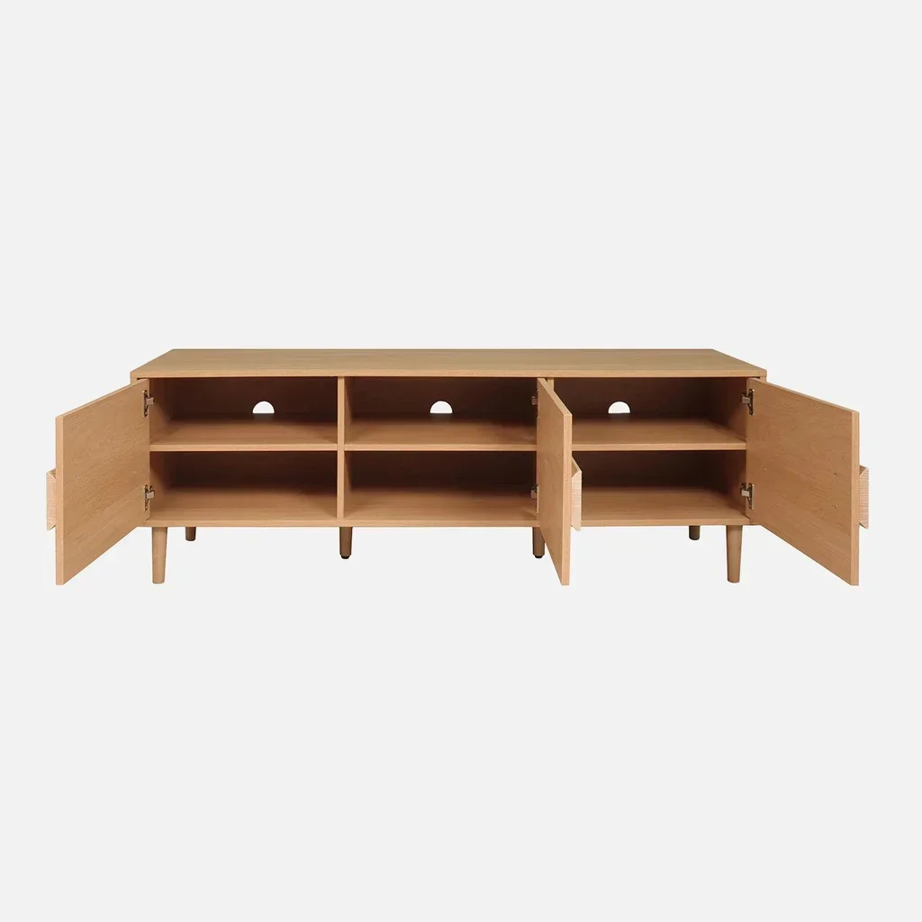 Mueble TV Retro Madera 3 Puertas 150 cm Juliana