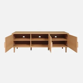 Mueble TV Retro Madera 3 Puertas 150 cm Juliana