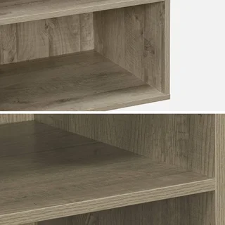 Module dressing bois 5 étagères Modulo finition naturelle