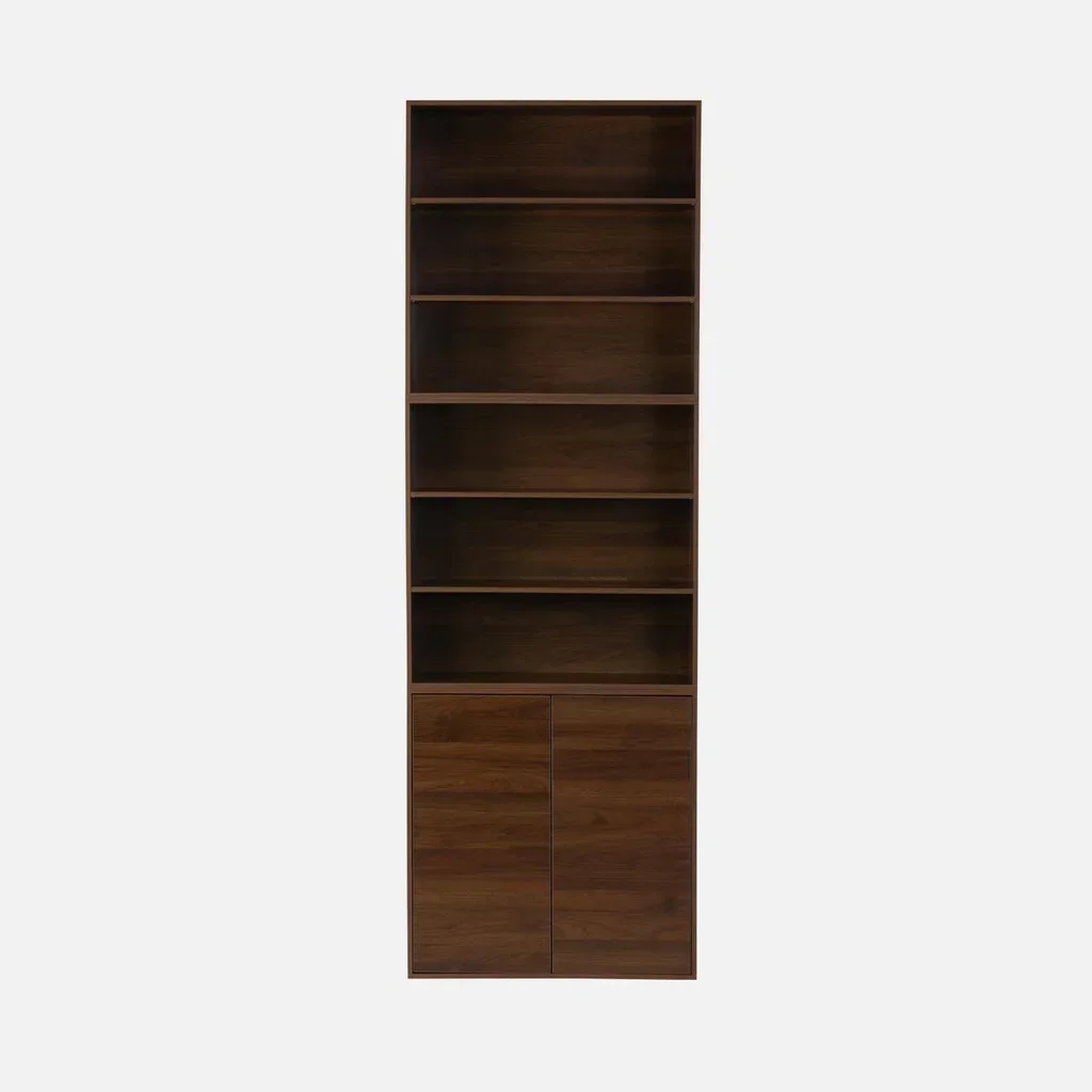 Módulo de arrumação 2 prateleiras madeira Kompo modular branco