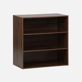 Módulo de arrumação 2 prateleiras madeira Kompo modular branco