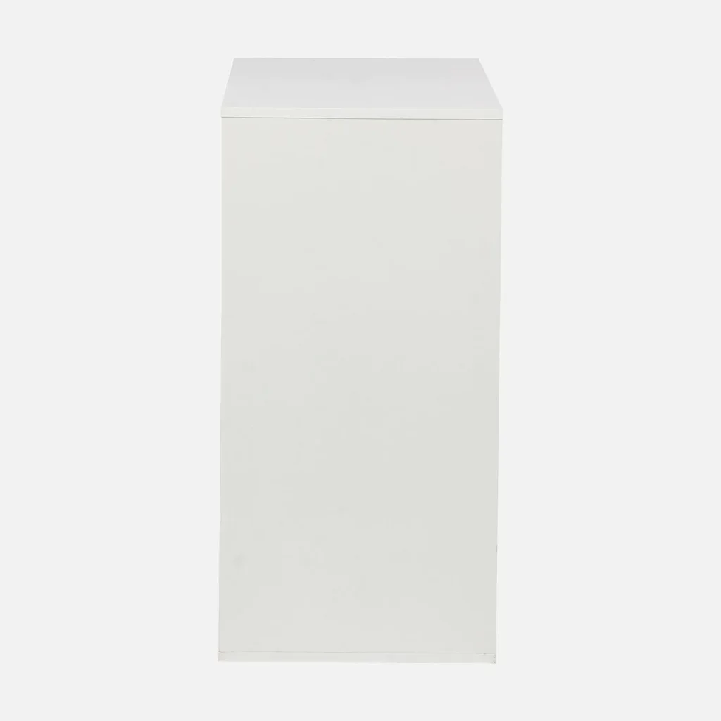 Módulo de arrumação 2 prateleiras madeira Kompo modular branco