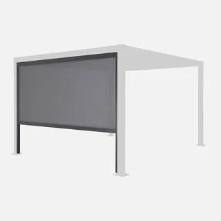 Schermo Verticale Alluminio 3m per Pergola Bioclimatica Palace - Antracite