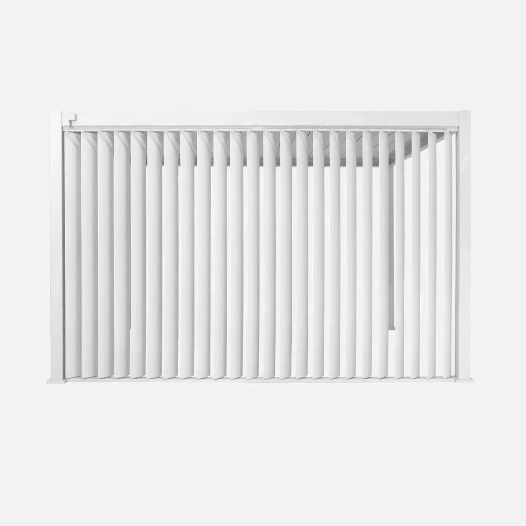 4m Vertical Sun Shade Panel Triomphe Aluminum Pergola Adjustable Louvers