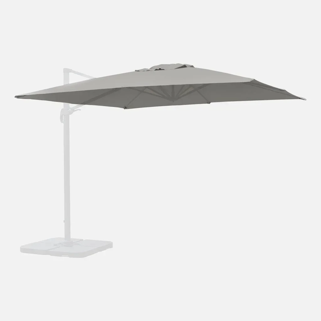 Toile de rechange parasol déporté 3x3m Falgos anti-UV hydrofuge