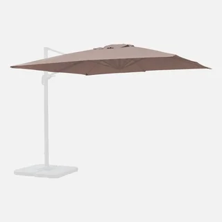Toile de rechange parasol déporté Falgos 3x3m anti-UV 240g/m²